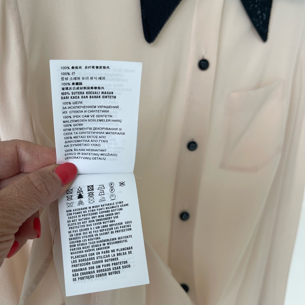 Miu Miu Light Pink Blouse…NWOT - Picture 11 of 11